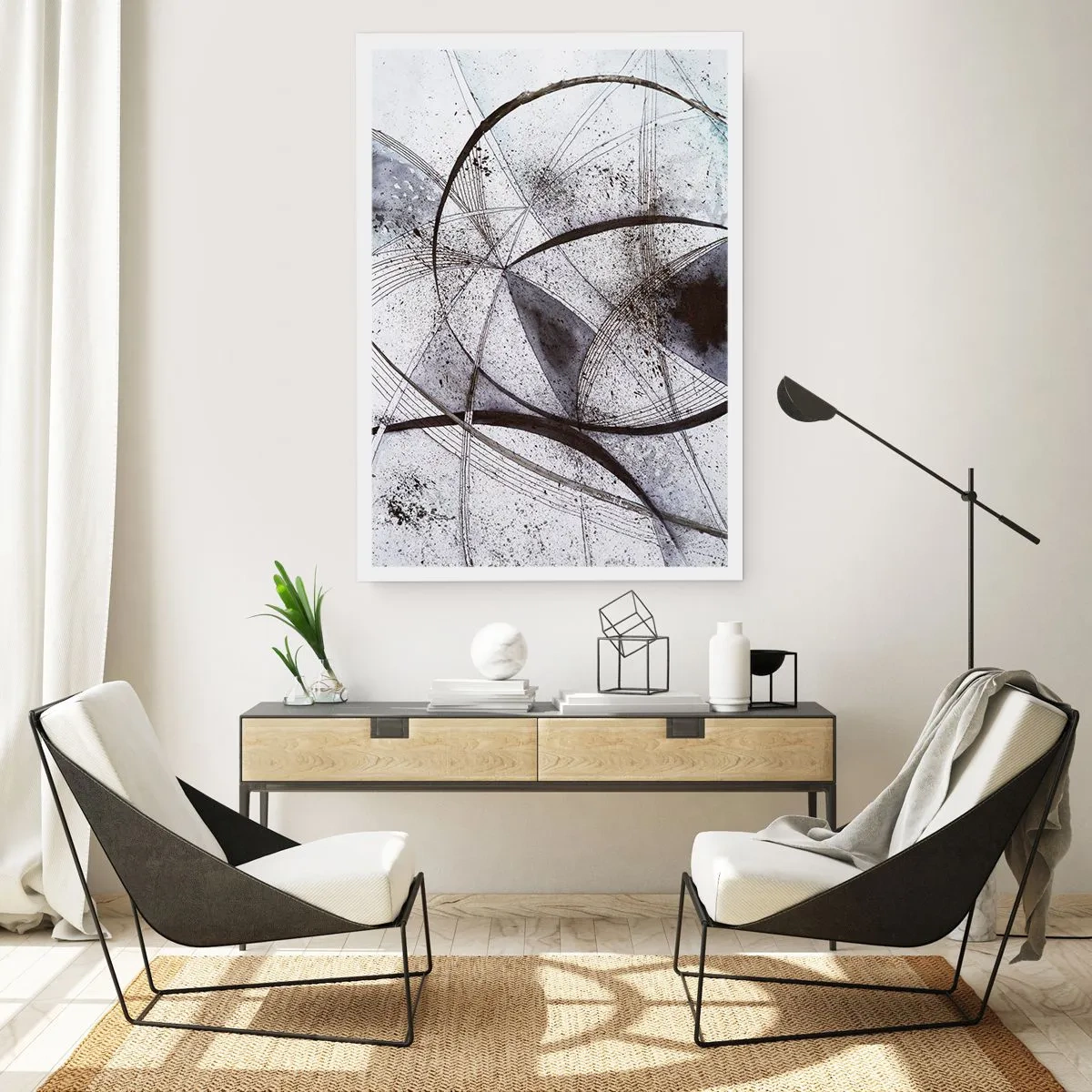 Plakat - Futurystyczna fantazja - 30x40 cm