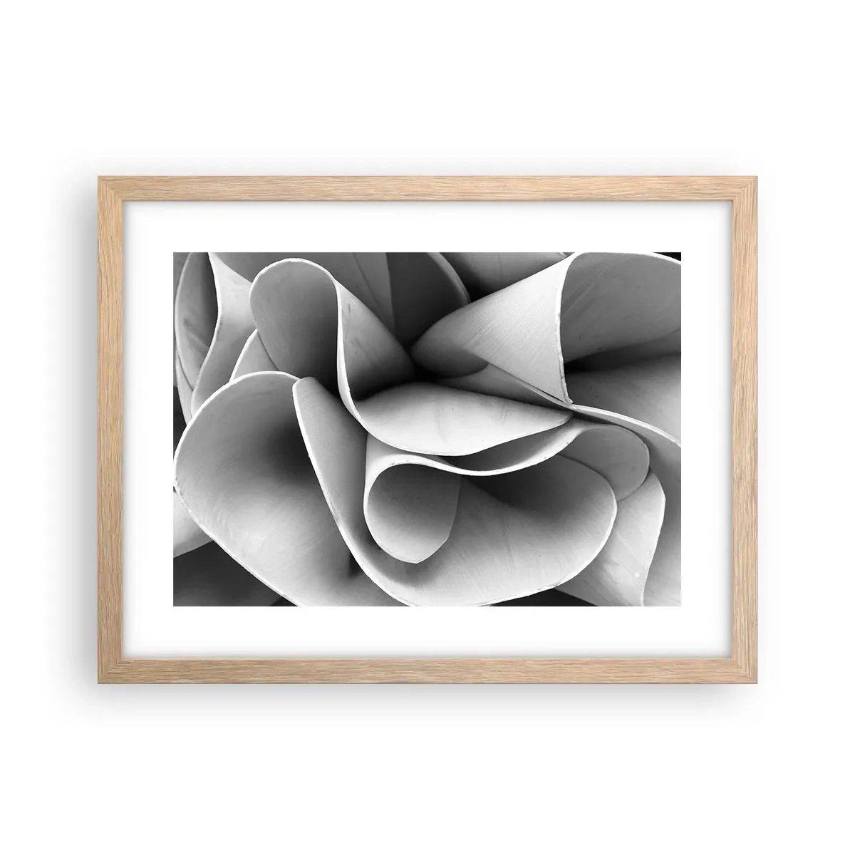 Plakat w ramie jasny dąb - Dzieje się w przestrzeni - 40x30 cm