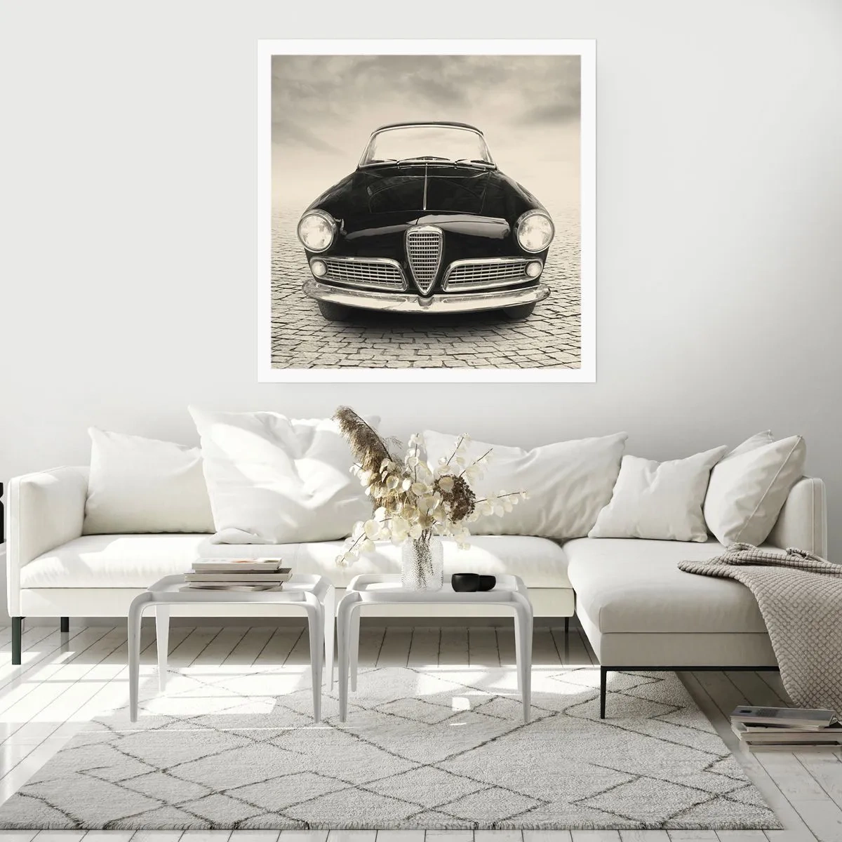 Plakat - I jak mnie nie kochać? - 50x50 cm