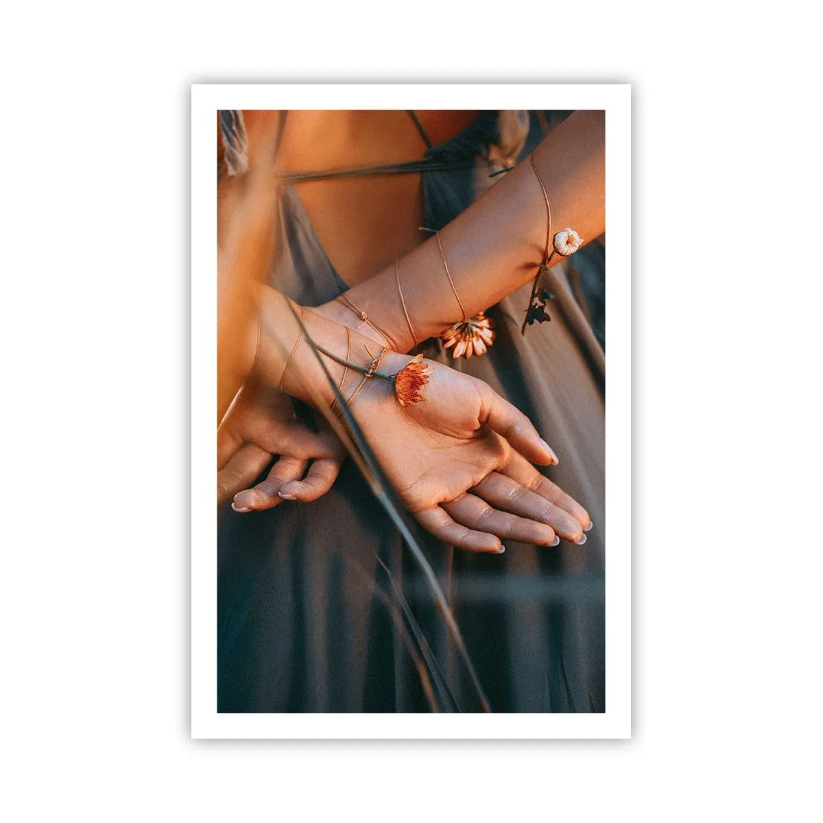 Plakat - Związana z naturą - 61x91 cm