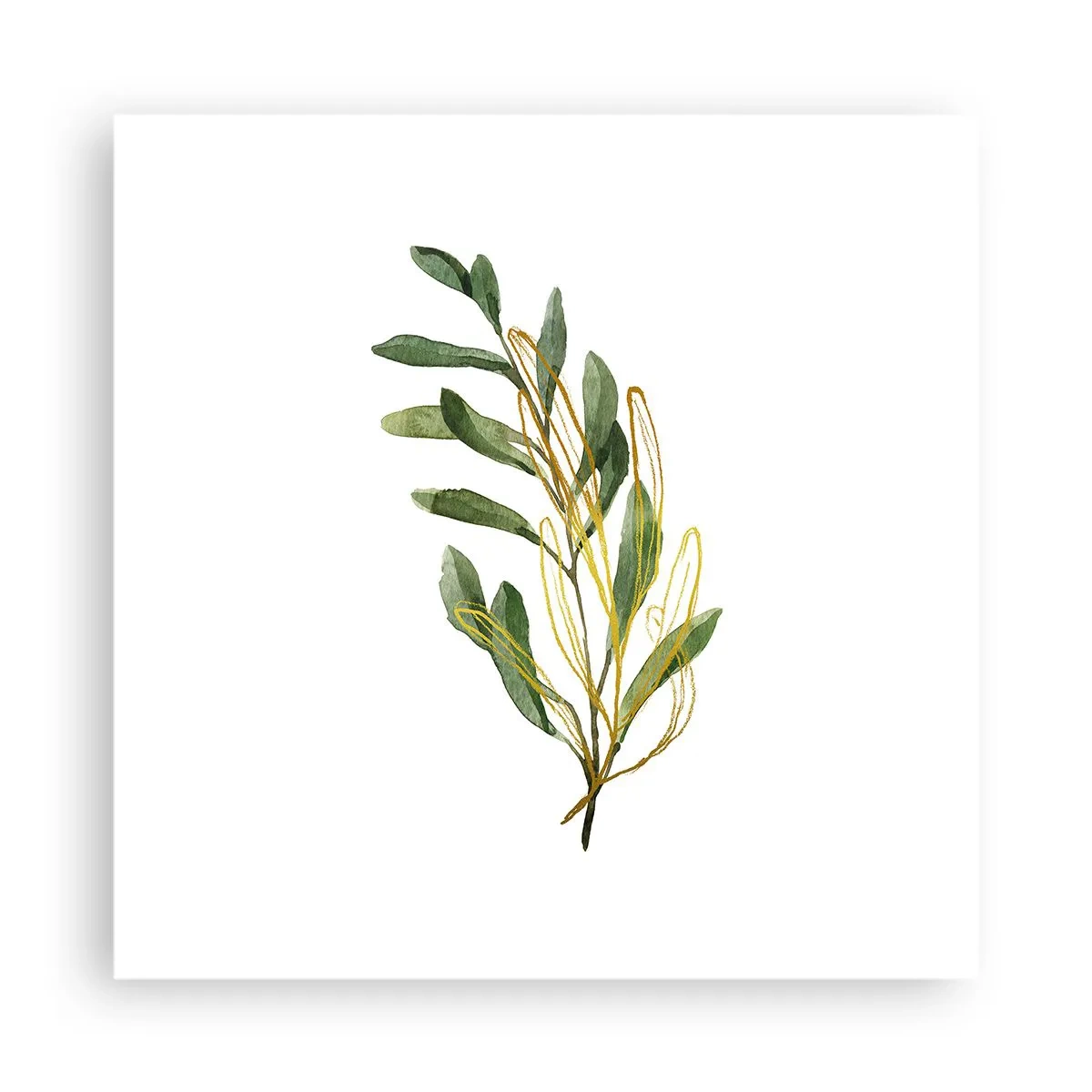 Plakat - Wszystko co dobre - 40x40 cm