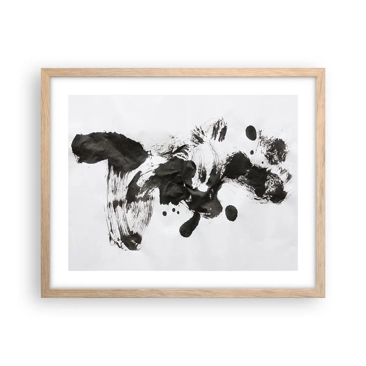 Plakat w ramie jasny dąb - W szaleństwie metoda? - 50x40 cm