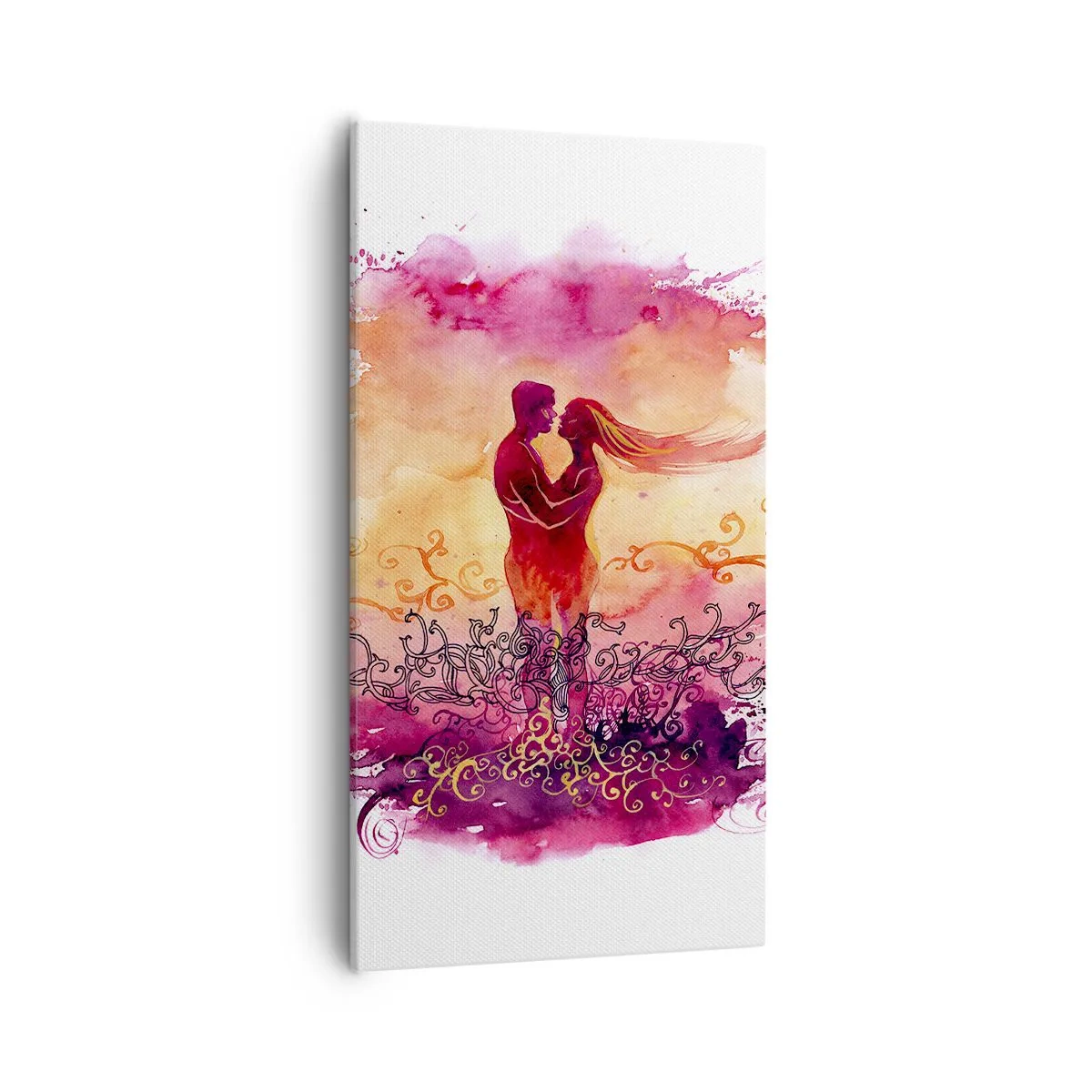 Obraz na płótnie - Jednego serca! Tak mało mi trzeba… - 55x100 cm