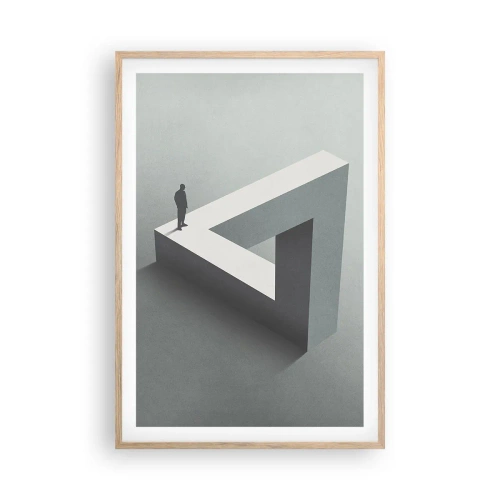 Plakat w ramie jasny dąb - A jednak możliwe - 61x91 cm