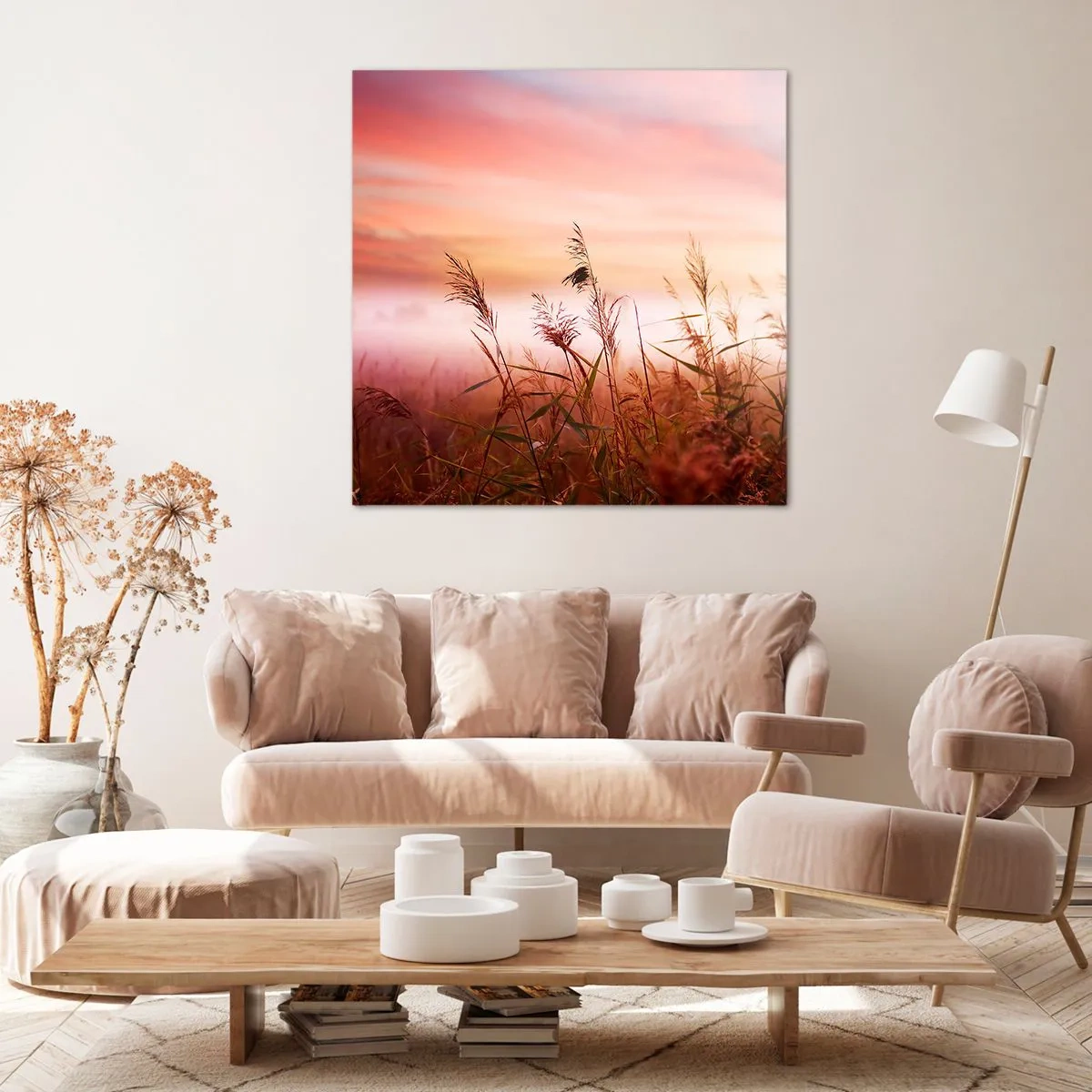 Obraz na płótnie - Latawce, dmuchawce, wiatr - 70x70 cm