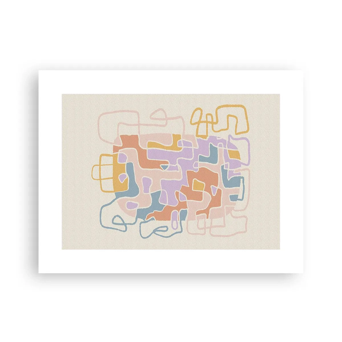 Plakat - Labirynt – radosna przygoda - 40x30 cm