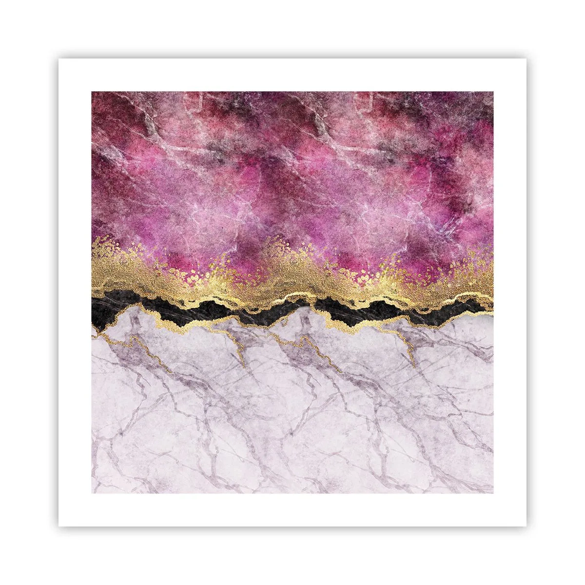 Plakat - Na granicy - 50x50 cm