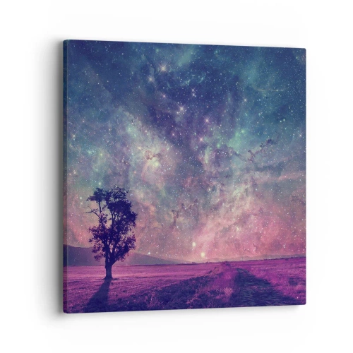 Obraz na płótnie - Pod magicznym niebem - 40x40 cm