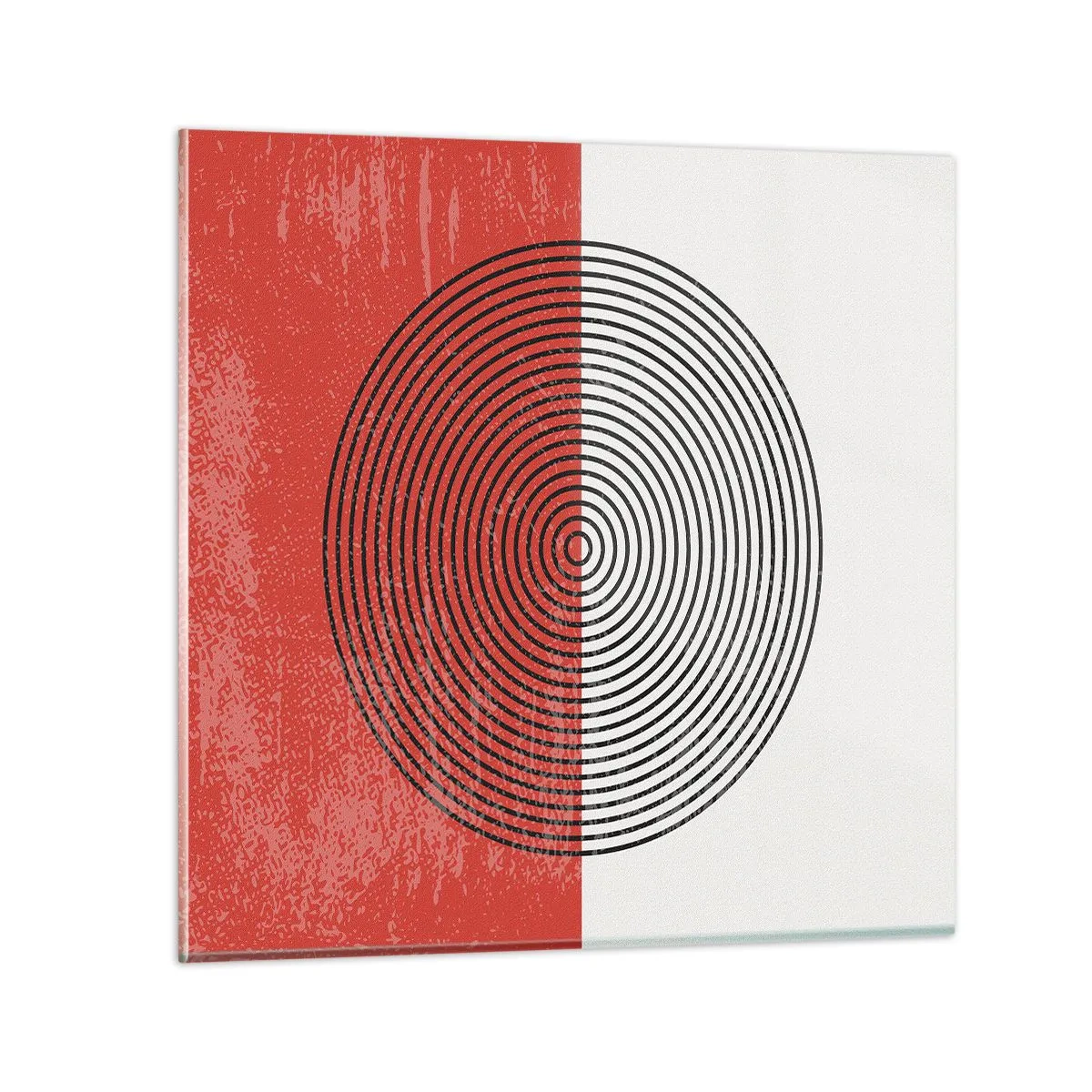 Obraz na szkle - W samo sedno - 40x40 cm