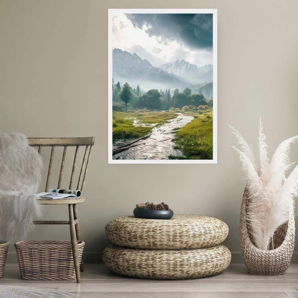 Plakat - Tam i z powrotem - 30x40 cm