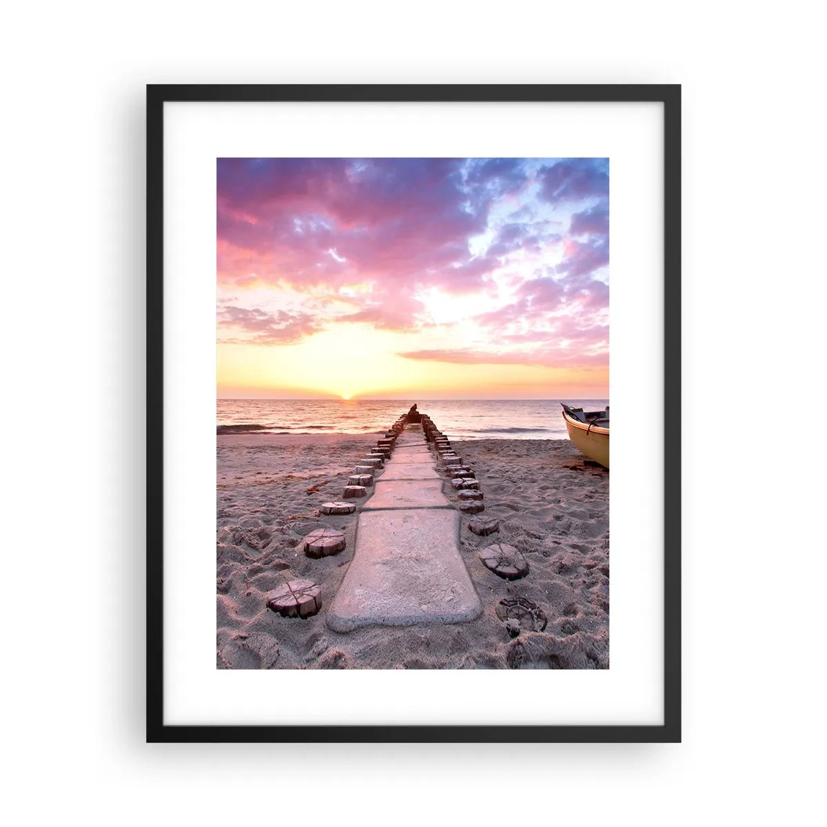 Plakat w czarnej ramie - Chwila głębokiego przeżycia - 40x50 cm