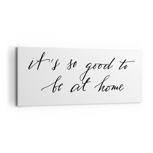 Obraz na płótnie - Cała prawda - 100x40 cm