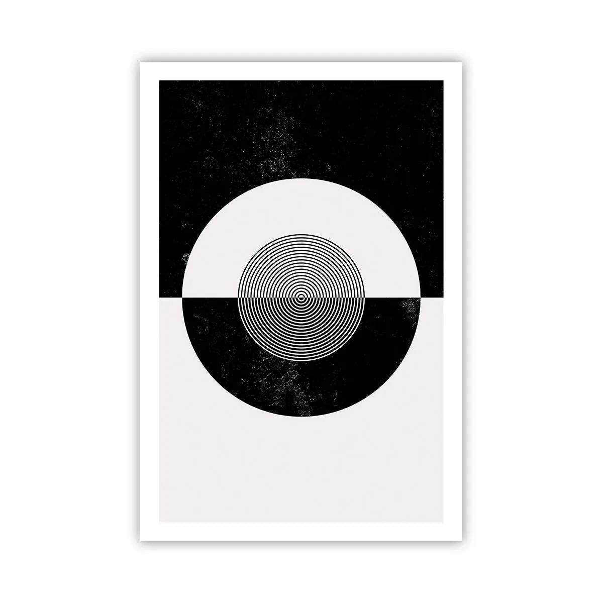 Plakat - Harmonia w czerni i bieli - 61x91 cm
