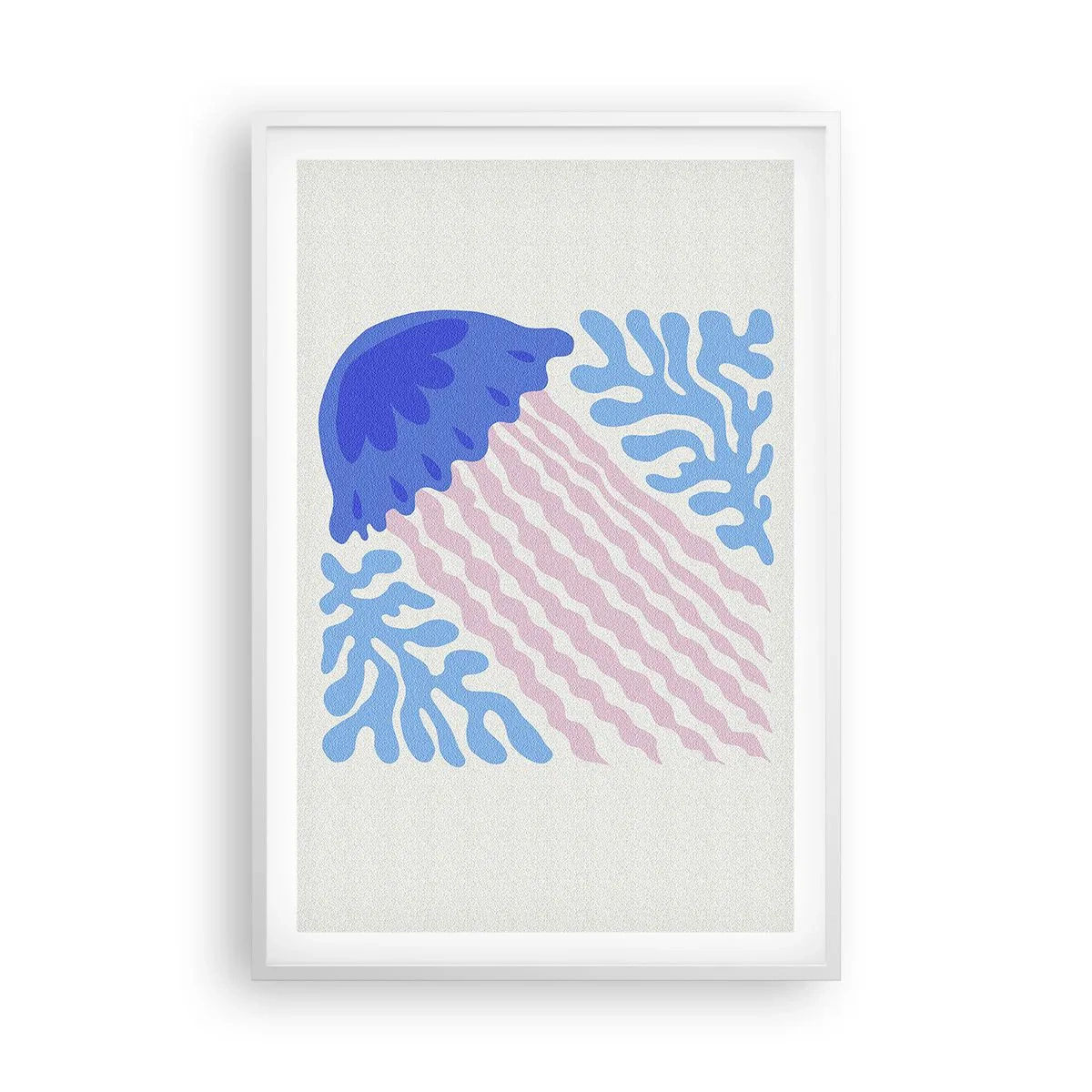Plakat w białej ramie - Jak z innego świata - 61x91 cm