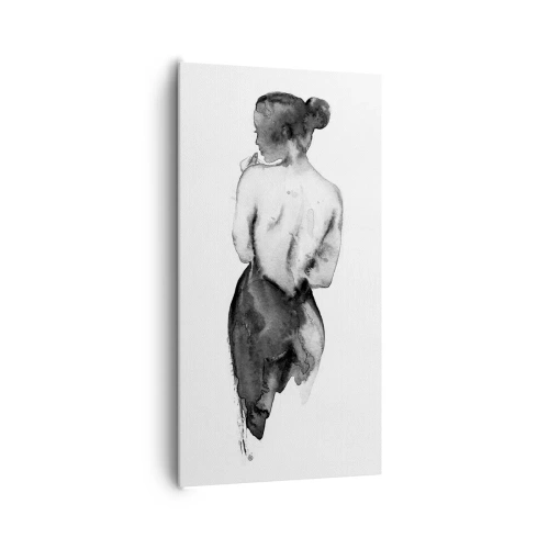 Obraz na płótnie - Przy niej świat znika - 65x120 cm