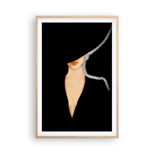 Plakat w ramie jasny dąb - Elegancja i styl - 61x91 cm