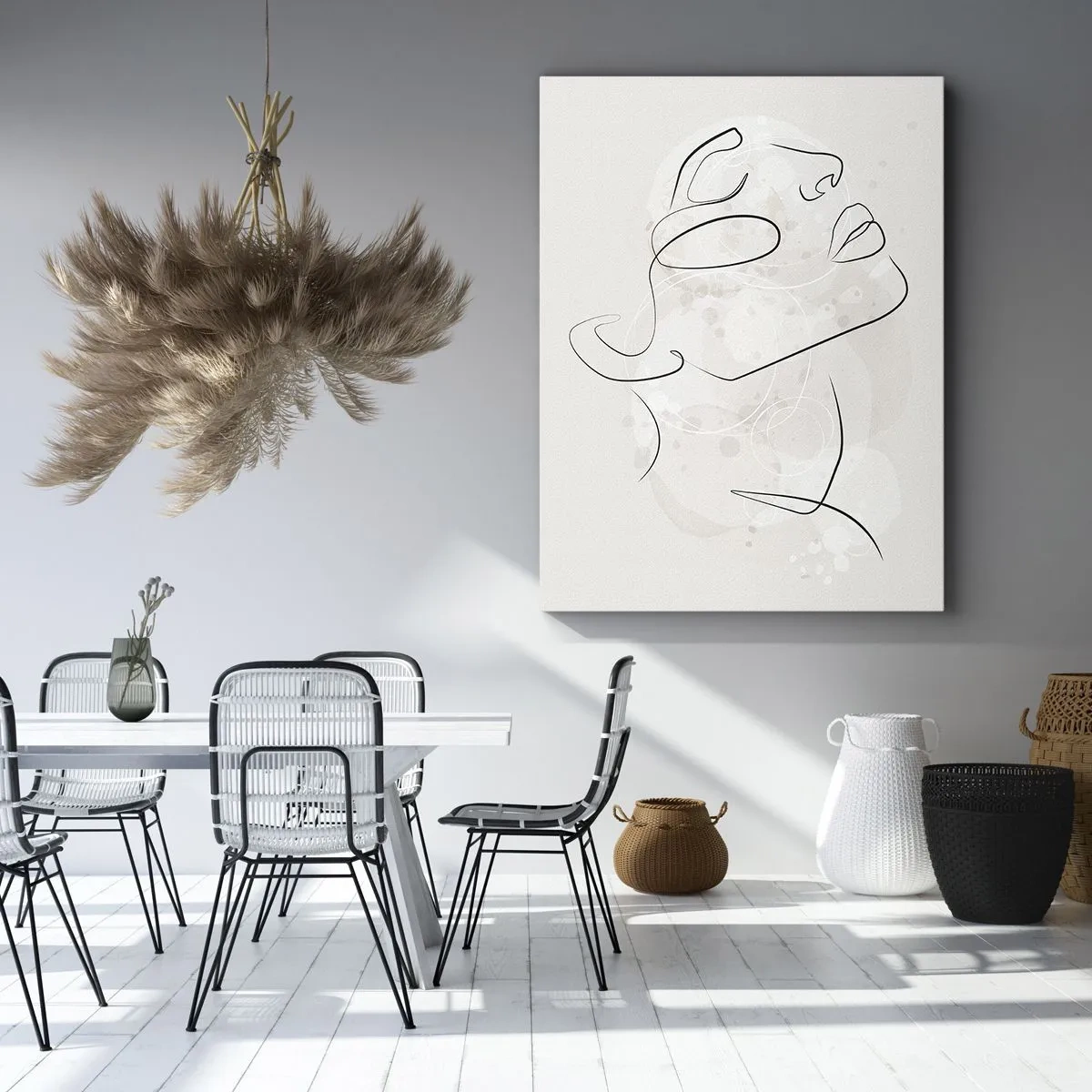Obraz na płótnie - Zarys marzenia - 65x120 cm
