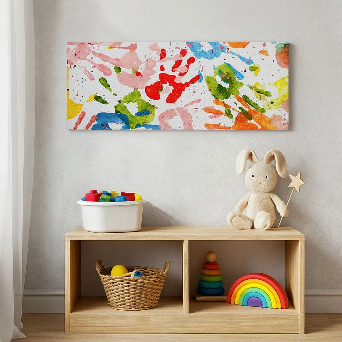 Obraz na płótnie - Idź po śladach - 100x40 cm