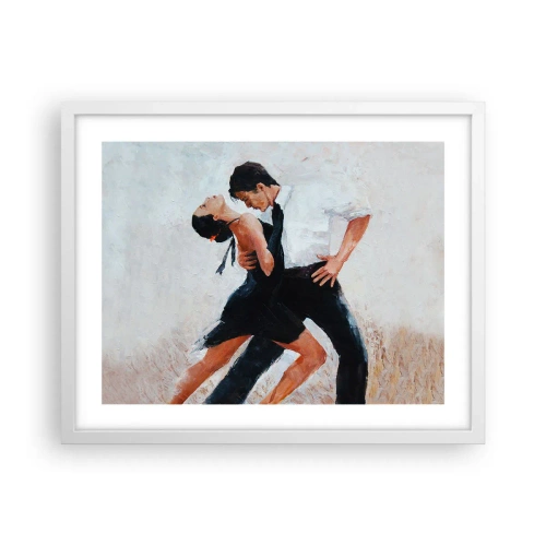 Plakat w białej ramie - Tango mych marzeń i snów - 50x40 cm