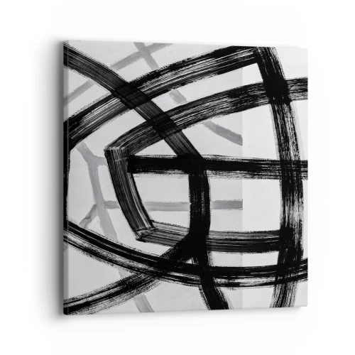 Obraz na płótnie - Budowanie głębi - 40x40 cm