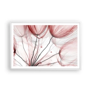 Plakat w białej ramie - Przed odlotem - 91x61 cm