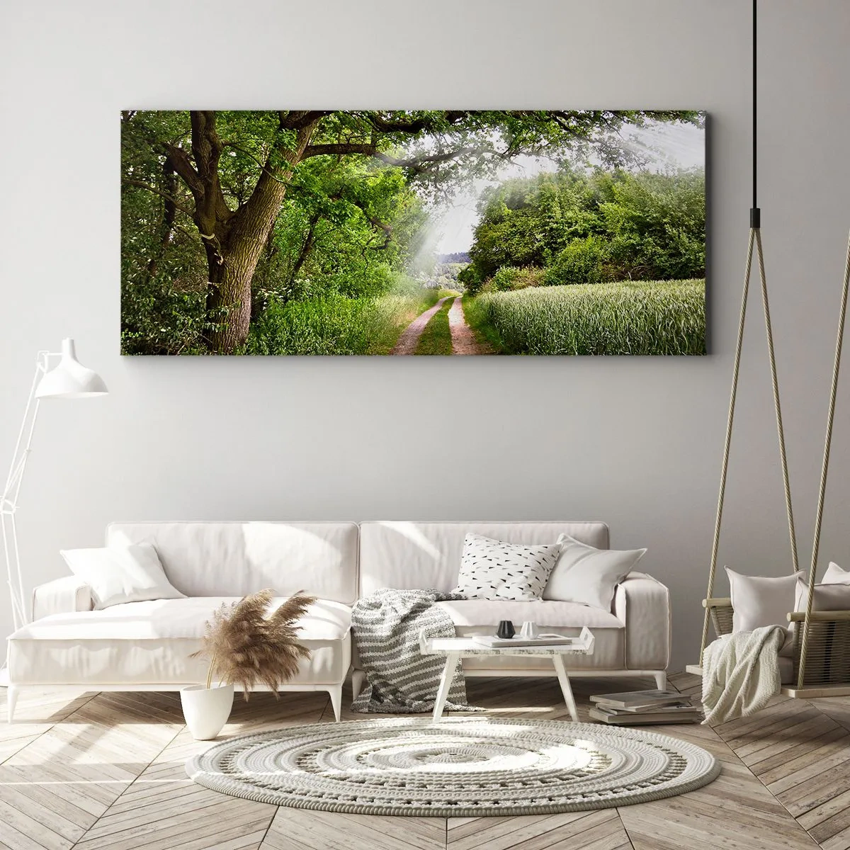 Obraz na płótnie - Et in Arcadia ego - 100x40 cm