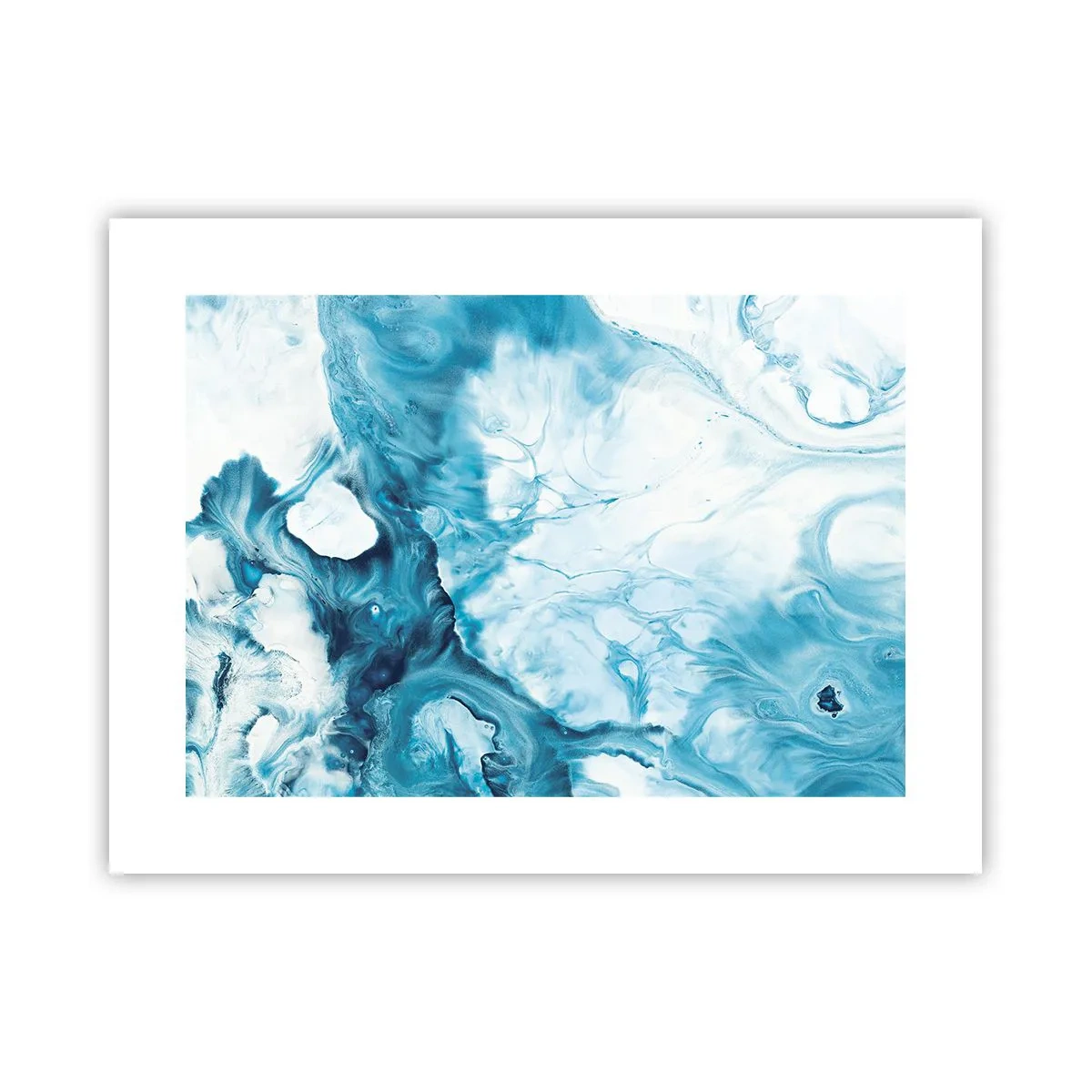 Plakat - Koncert błękitu - 40x30 cm