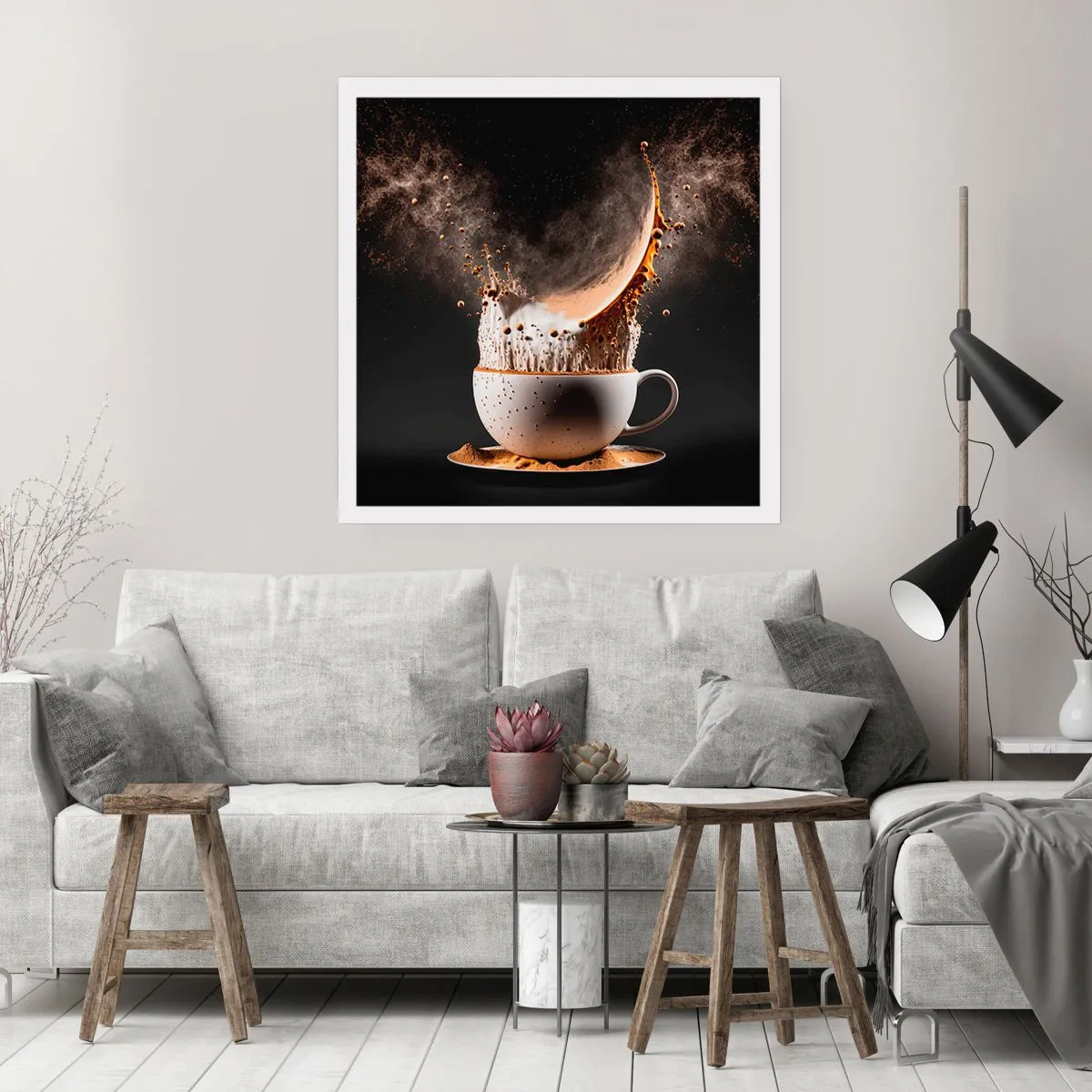 Plakat - Eksplozja smaku - 60x60 cm