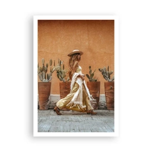 Plakat - W stylu hippie - 70x100 cm