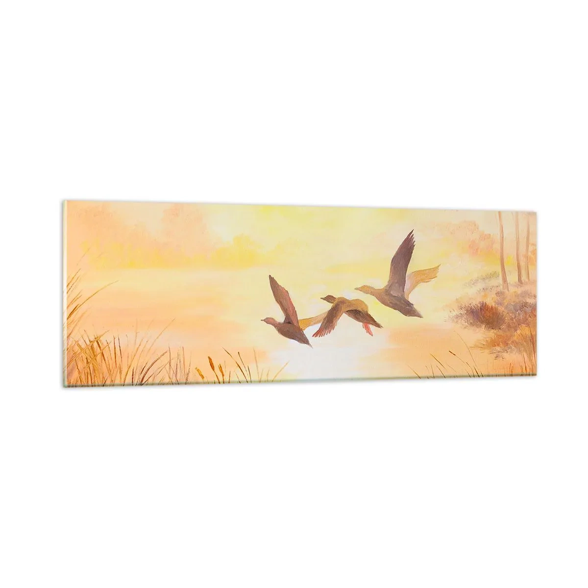 Obraz na szkle - Początek dalekiej podróży - 90x30 cm