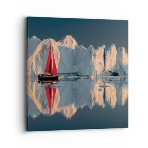 Obraz na płótnie - Na krańcu świata - 40x40 cm
