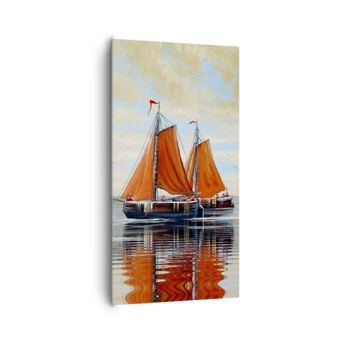Obraz na płótnie - Hej, żeglujże, żeglarzu… - 65x120 cm