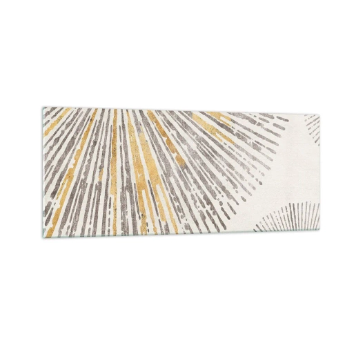 Obraz na szkle - Uroda promienia - 100x40 cm