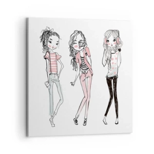 Obraz na płótnie - Będzie, będzie zabawa - 60x60 cm