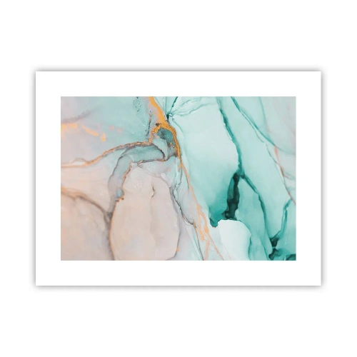 Plakat - Taniec kształtów i barw - 40x30 cm