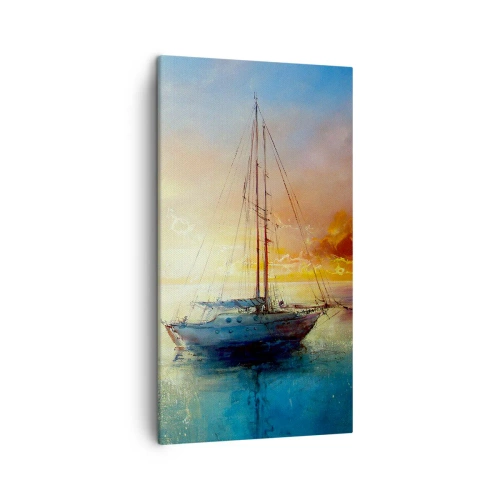 Obraz na płótnie - W złotej zatoce - 45x80 cm