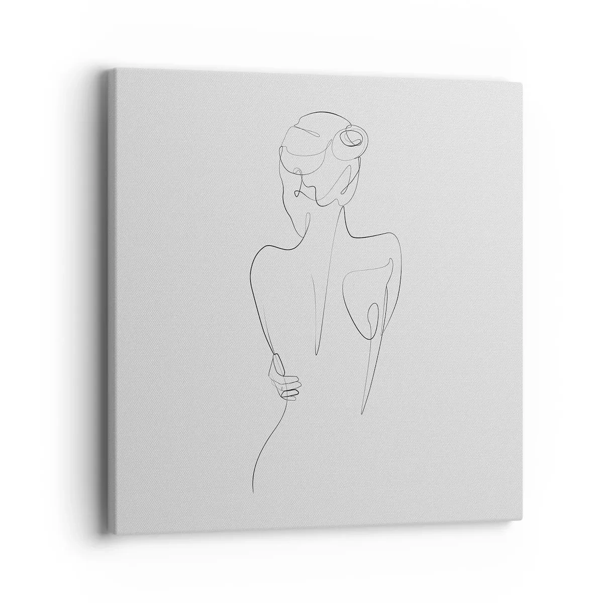 Obraz na płótnie - Muzyka ciała - 40x40 cm