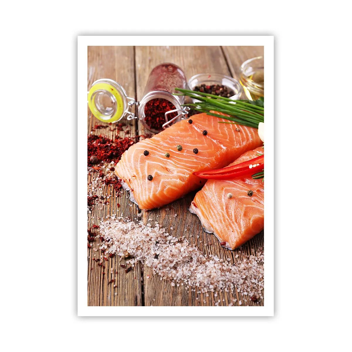 Plakat - Norweska przygoda w kuchni - 70x100 cm