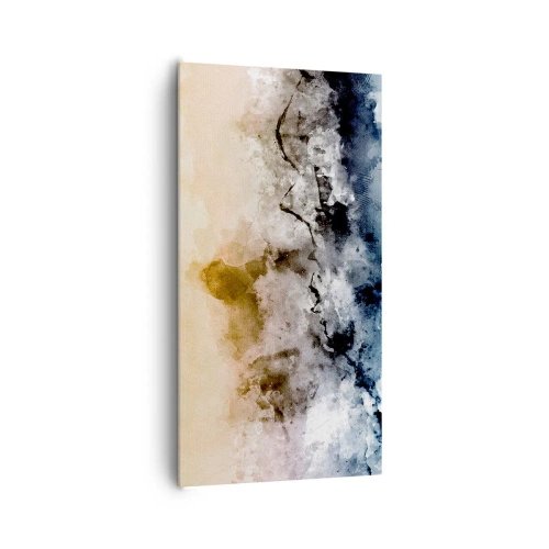 Obraz na płótnie - Zatopione w tumanie mgły - 65x120 cm