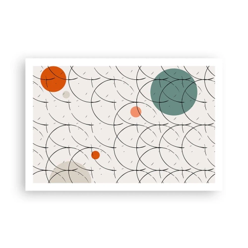 Plakat - W pop-artowym duchu - 91x61 cm