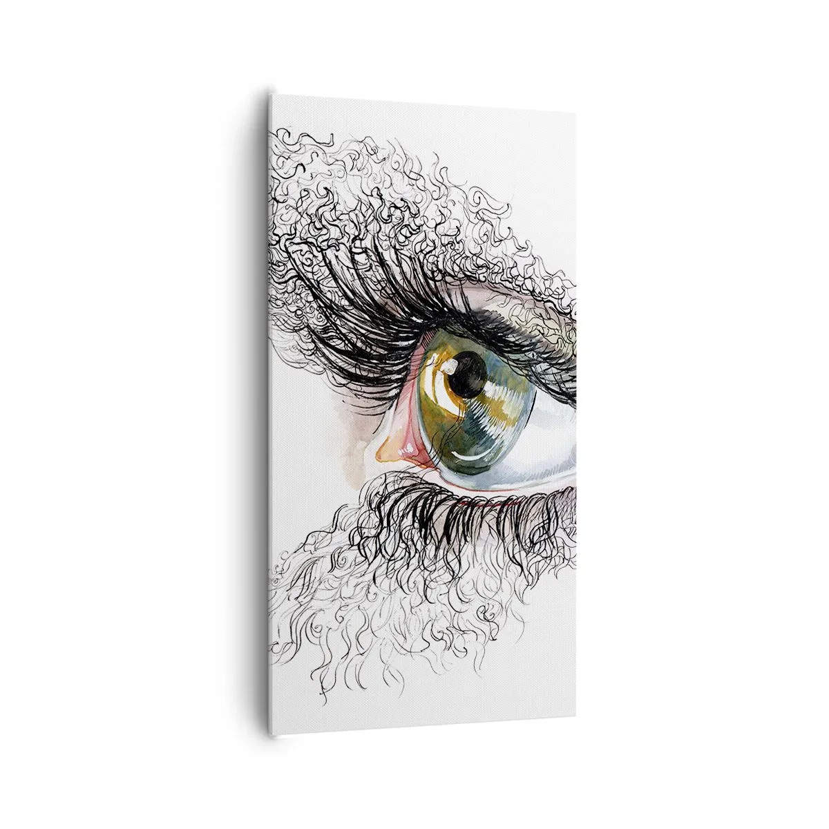 Obraz na płótnie - Zajrzyj wprost do duszy - 65x120 cm