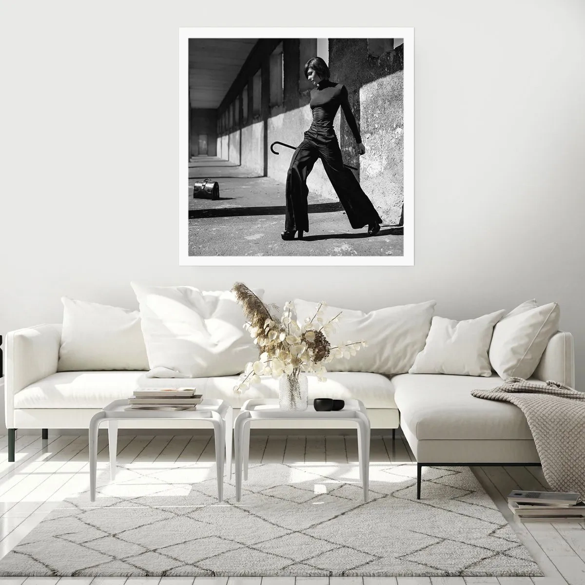 Plakat - Miejska elegancja - 50x50 cm