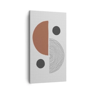 Obraz na płótnie - Doskonałość koła - 45x80 cm