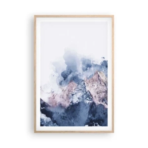 Plakat w ramie jasny dąb - To są szczyty! - 61x91 cm