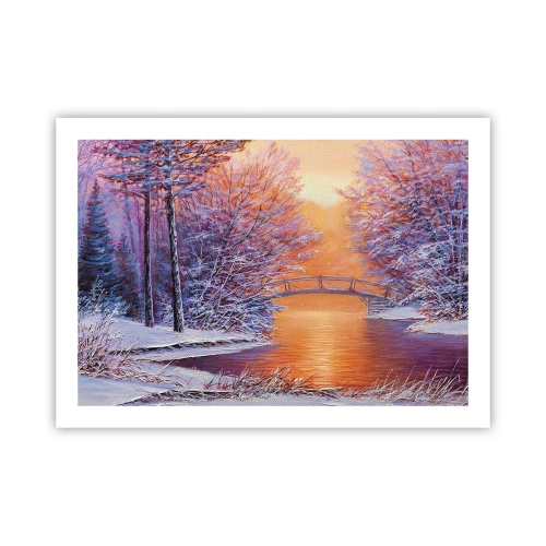 Plakat - Spotkajmy się tu - 70x50 cm