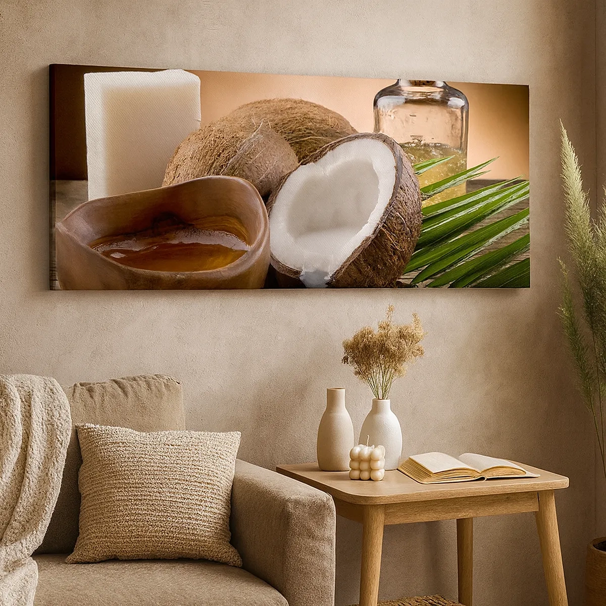 Obraz na płótnie - Zdrowie z tropikalnych wysp - 30x30 cm