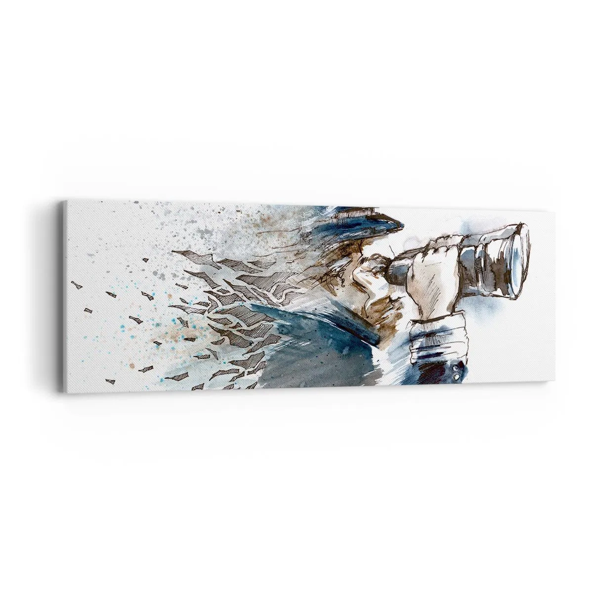 Obraz na płótnie - Dziesięć w skali Beauforta! - 90x30 cm