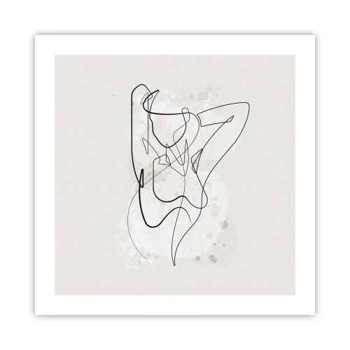 Plakat - Sztuka uwodzenia - 50x50 cm