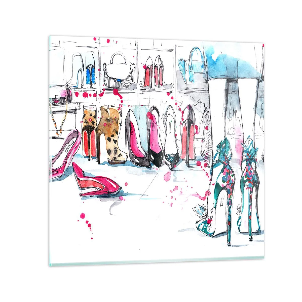 Obraz na szkle - Sezamie, otwórz się - 30x30 cm