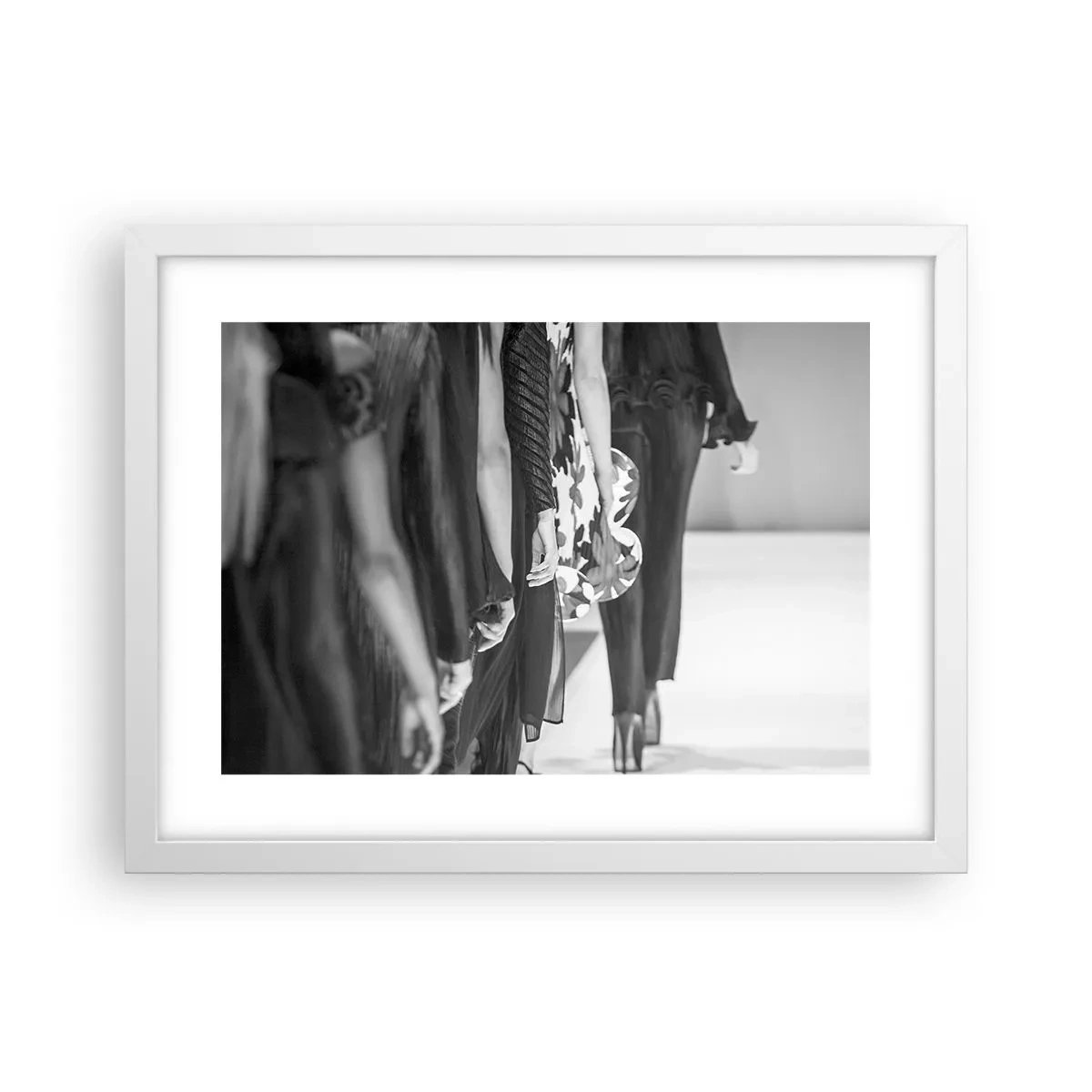 Plakat w białej ramie - Stylowa parada - 40x30 cm